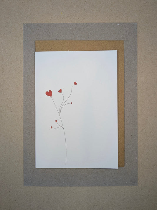 Tree of Hearts - Blank Card